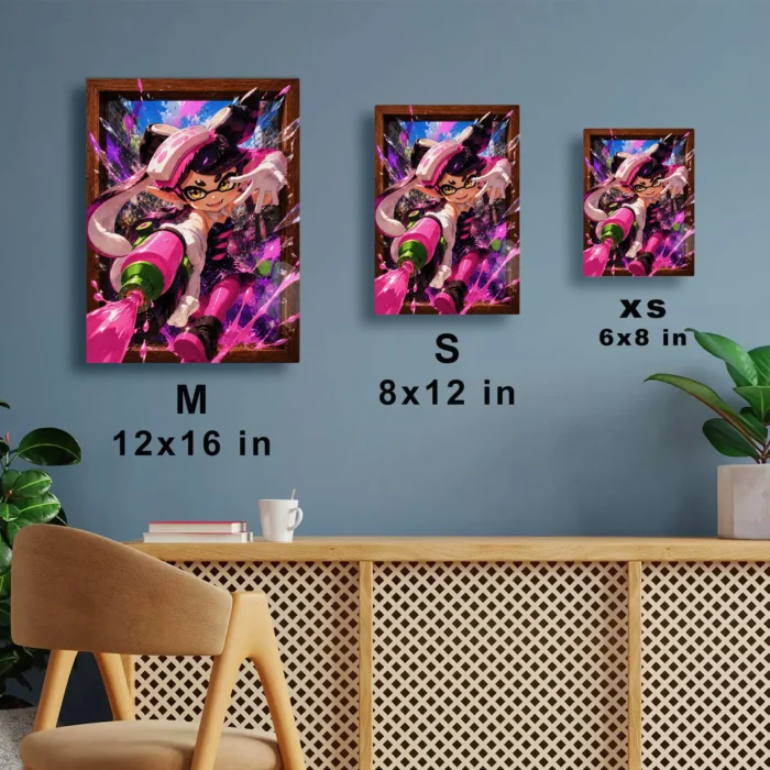 Ink Battle Callie Metal Poster Wall Decor - Image 7