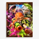 Ink Battle Metal Poster Wall Decor