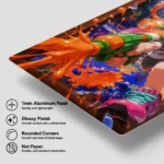 Ink Battle Inkling Girl Metal Poster Wall Decor - Image 5