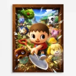AC Metal Poster Wall Decor - D