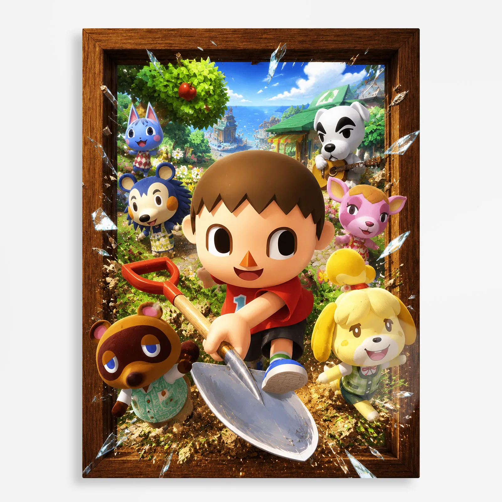 video game metal poster (20) s1 AC Metal Poster Wall Decor - D - Image 1