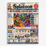 Ink Battle Metal Poster Wall Decor - B