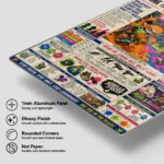 Ink Battle Metal Poster Wall Decor - B - Image 5