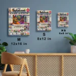 Ink Battle Metal Poster Wall Decor - B - Image 6