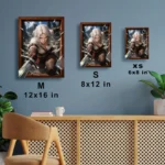 TW3 Wild Hunt Ciri Metal Poster Wall Decor - Image 6