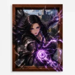 TW3 Wild Hunt Yennefer of Vengerberg Metal Poster Wall Decor