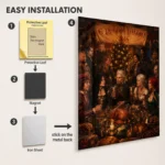 TW3 Wild Hunt Metal Poster Wall Decor - Image 2