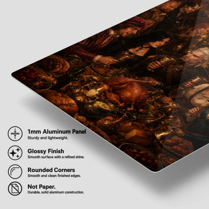 TW3 Wild Hunt Metal Poster Wall Decor - Image 5