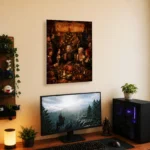 TW3 Wild Hunt Metal Poster Wall Decor - Image 4