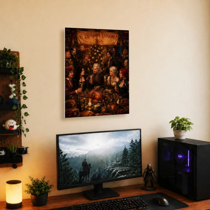 TW3 Wild Hunt Metal Poster Wall Decor - Image 4