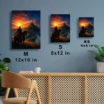 TW3 Wild Hunt Geralt of Rivia Metal Poster Wall Decor - C - Image 6