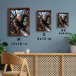 TW3 Wild Hunt Geralt of Rivia Metal Poster Wall Decor - D - Image 6