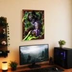 WOW Illidan Stormrage Metal Poster Wall Decor - Image 4
