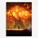 WOW Metal Poster Wall Decor