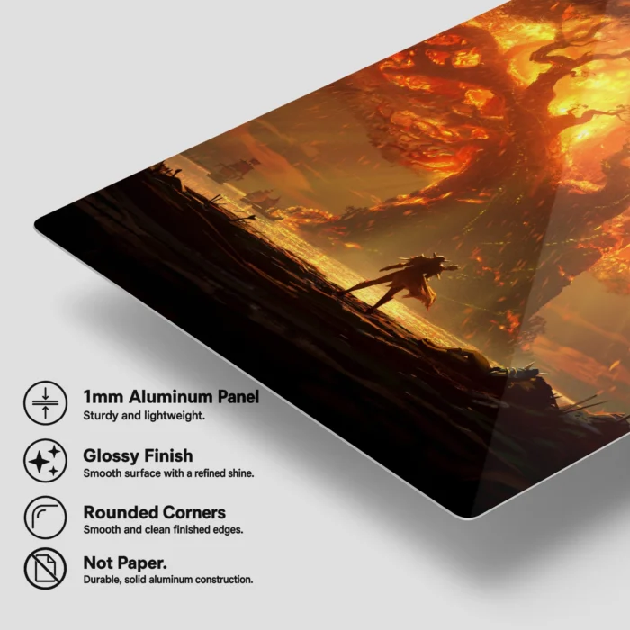 WOW Metal Poster Wall Decor - Image 5