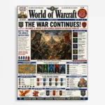 WOW Metal Poster Wall Decor - A