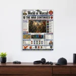 WOW Metal Poster Wall Decor - A - Image 3