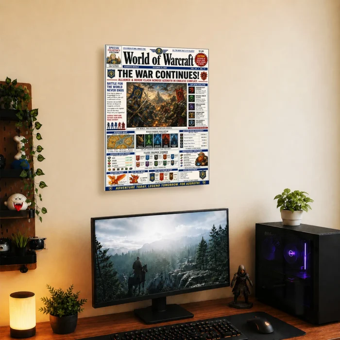 WOW Metal Poster Wall Decor - A - Image 4