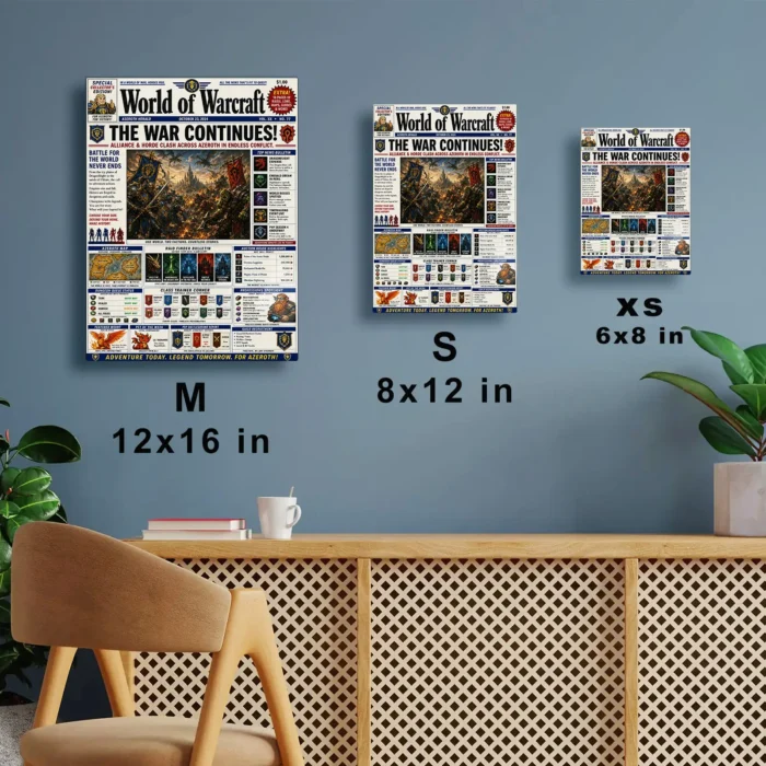 WOW Metal Poster Wall Decor - A - Image 6