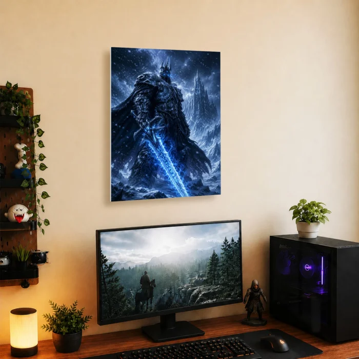 WOW The Lich King Metal Poster Wall Decor - Image 4