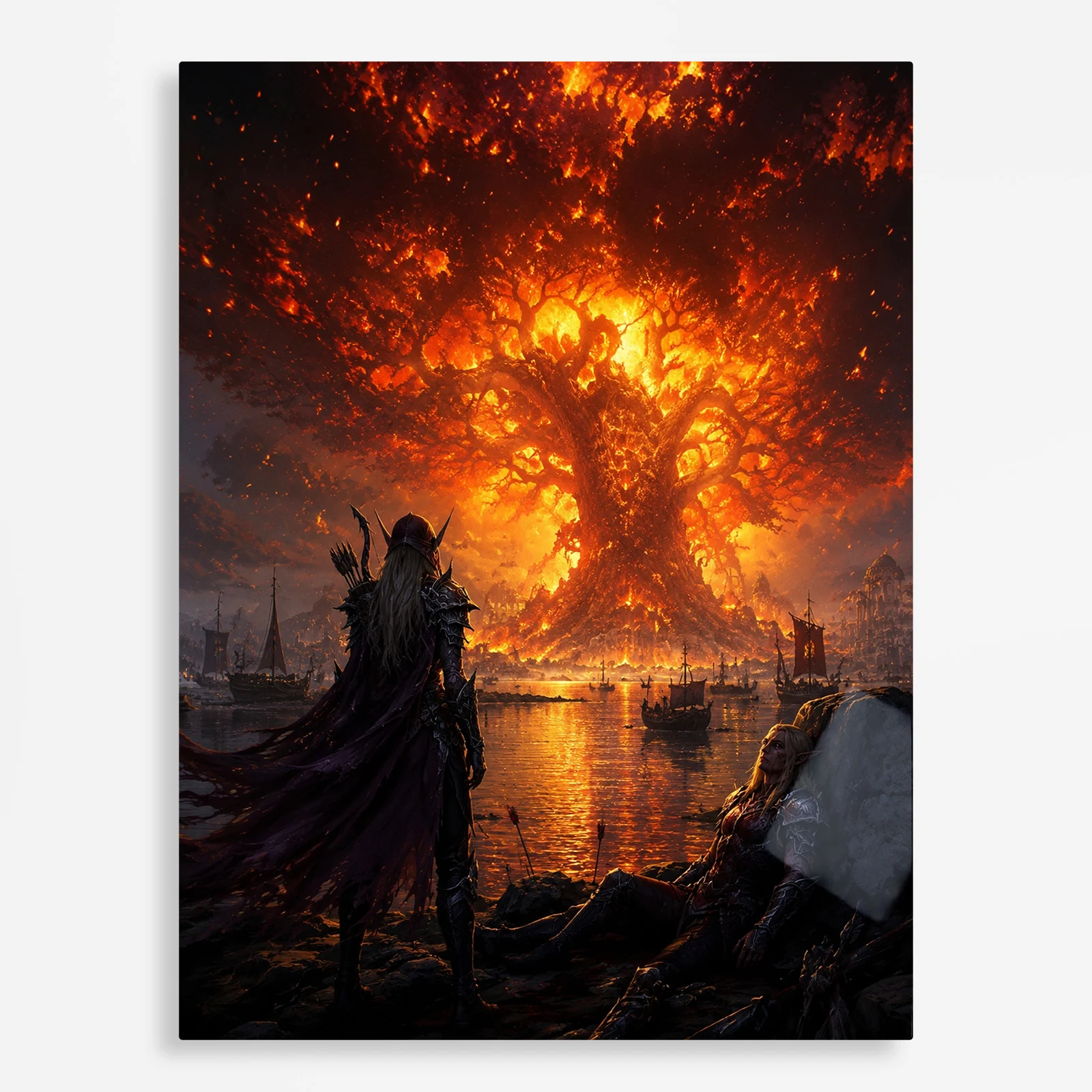 video game metal poster (217) s1 WOW Metal Poster Wall Decor - B - Image 1