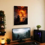 WOW Metal Poster Wall Decor - B - Image 4