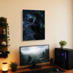 WOW Illidan Stormrage Metal Poster Wall Decor - A - Image 4