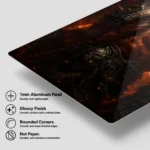 WOW Garrosh Hellscream Metal Poster Wall Decor - Image 5