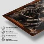COD Ghost Metal Poster Wall Decor - Image 5