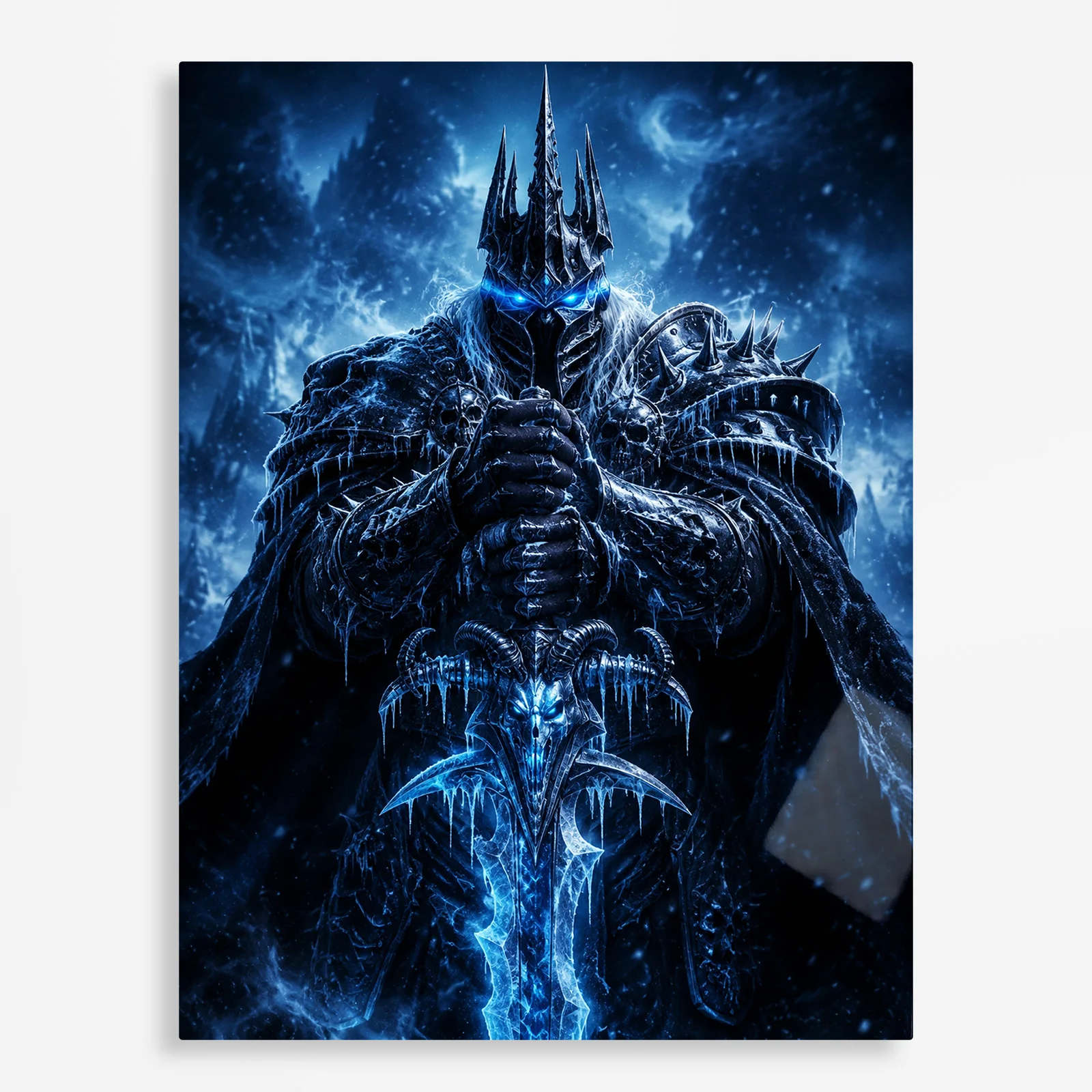 video game metal poster (220) s1 WOW The Lich King Metal Poster Wall Decor - B - Image 1