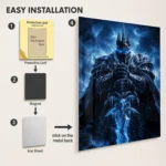 WOW The Lich King Metal Poster Wall Decor - B - Image 2