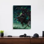 WOW Illidan Stormrage Metal Poster Wall Decor - B - Image 3