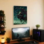 WOW Illidan Stormrage Metal Poster Wall Decor - B - Image 4