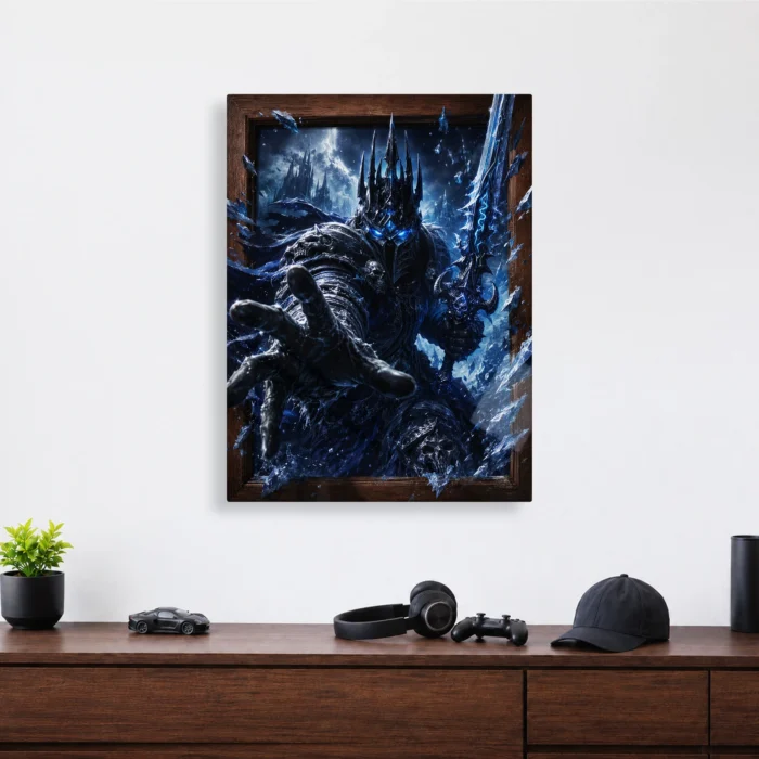WOW The Lich King Metal Poster Wall Decor - C - Image 3