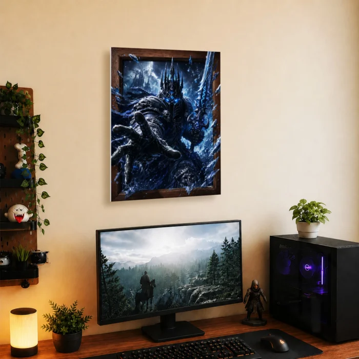 WOW The Lich King Metal Poster Wall Decor - C - Image 4