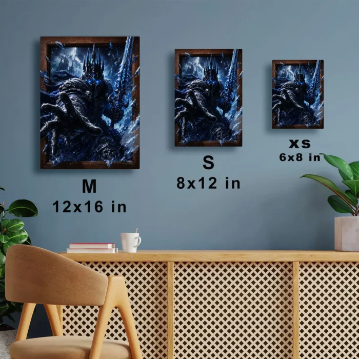 WOW The Lich King Metal Poster Wall Decor - C - Image 6