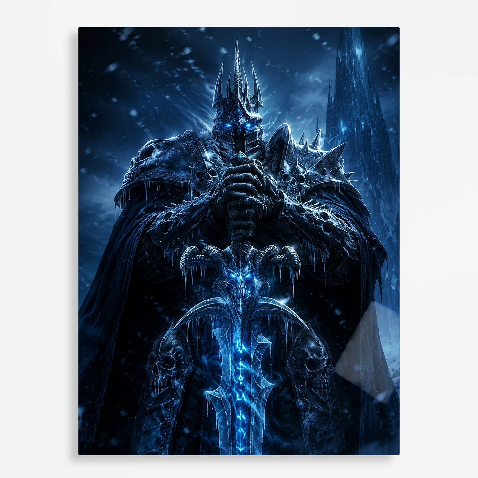 video game metal poster (223) s1 WOW The Lich King Metal Poster Wall Decor - D - Image 1