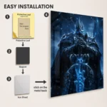 WOW The Lich King Metal Poster Wall Decor - D - Image 2