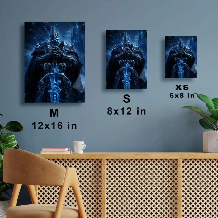 WOW The Lich King Metal Poster Wall Decor - D - Image 6