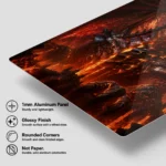 WOW Deathwing Metal Poster Wall Decor - Image 5