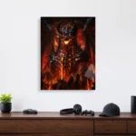 WOW Deathwing Metal Poster Wall Decor - Image 3