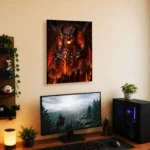 WOW Deathwing Metal Poster Wall Decor - Image 4