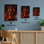WOW Deathwing Metal Poster Wall Decor - Image 6