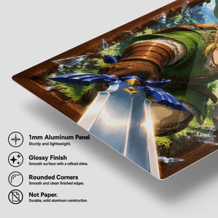 TLO Zelda Link Metal Poster Wall Decor - Image 6