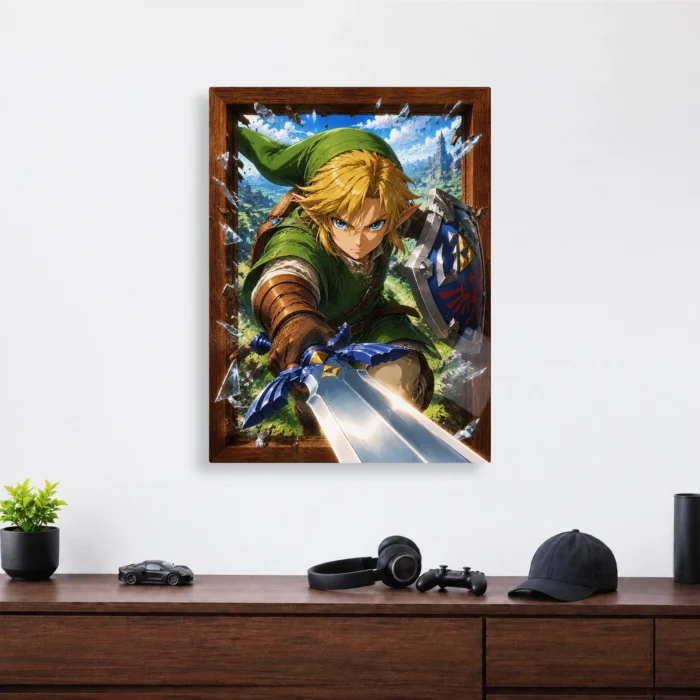 TLO Zelda Link Metal Poster Wall Decor - Image 4