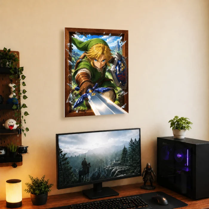 TLO Zelda Link Metal Poster Wall Decor - Image 5