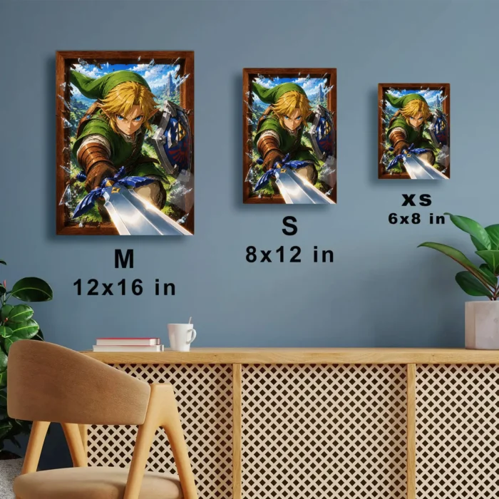 TLO Zelda Link Metal Poster Wall Decor - Image 7