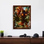 TLO Zelda Skull Kid Metal Poster Wall Decor - Image 4