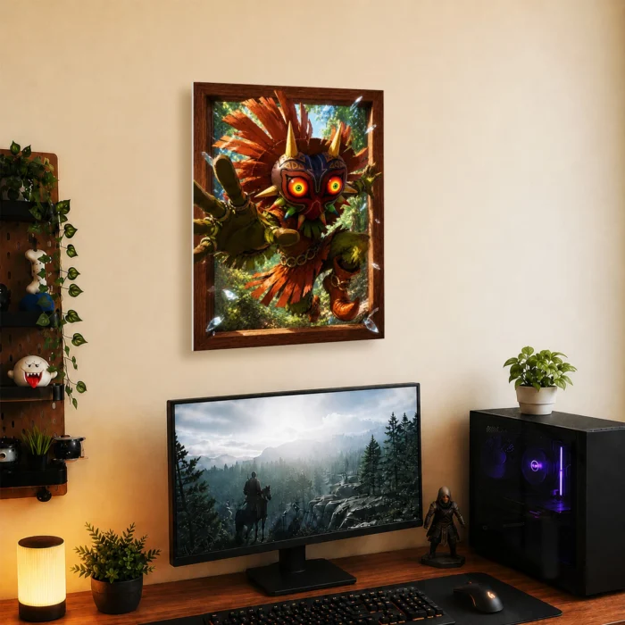 TLO Zelda Skull Kid Metal Poster Wall Decor - Image 5