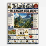 TLO Zelda Metal Poster Wall Decor - A